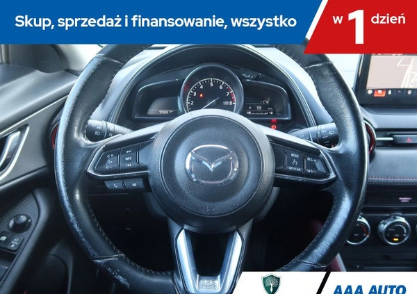 Mazda CX-3 cena 77000 przebieg: 99880, rok produkcji 2017 z Hrubieszów małe 191